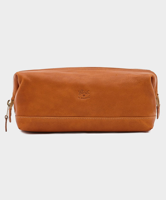 Todd Snyder Il Bisonte Leather Dopp Kit in Natural Natural