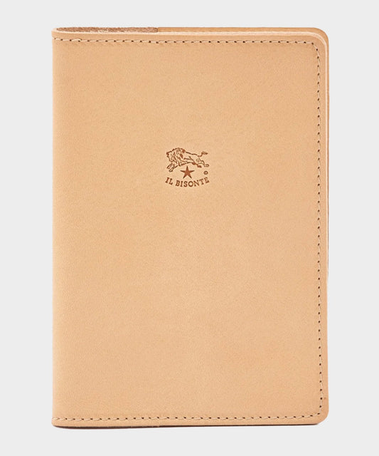 Todd Snyder Il Bisonte Leather Passport Holder in Natural Natural