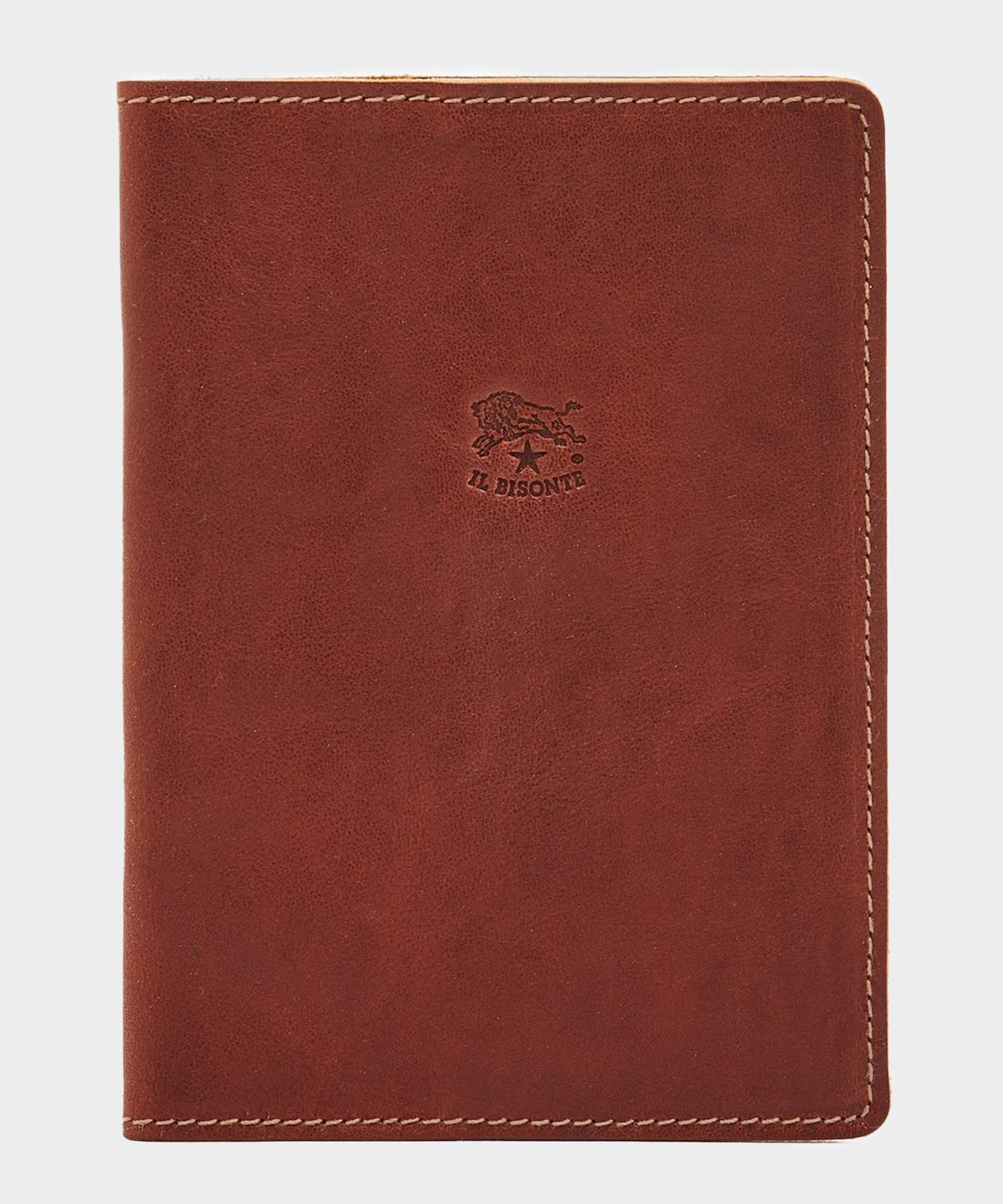 Todd Snyder Il Bisonte Leather Passport Holder in Brown Brown