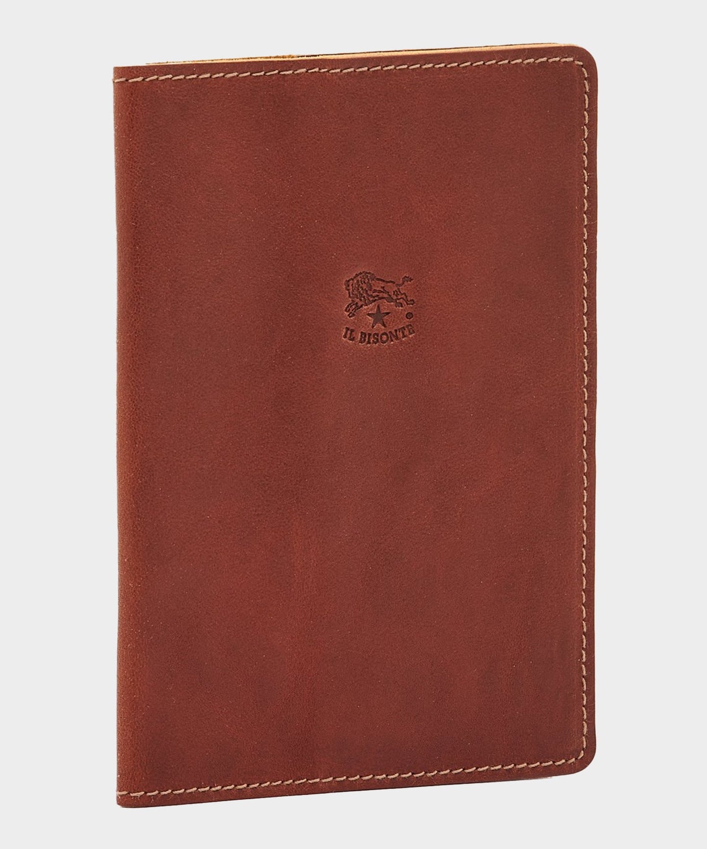 Todd Snyder Il Bisonte Leather Passport Holder in Brown Brown