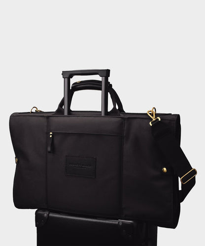Todd Snyder Bennett Winch Nylon Trifold Suit Carrier in Black Black