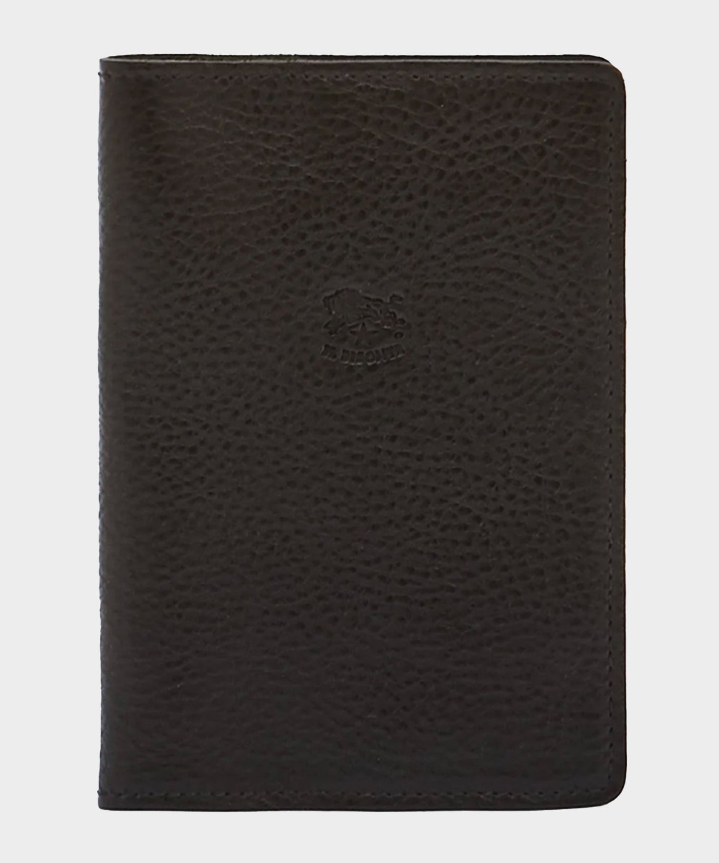 Todd Snyder Il Bisonte Leather Passport Holder in Black Black