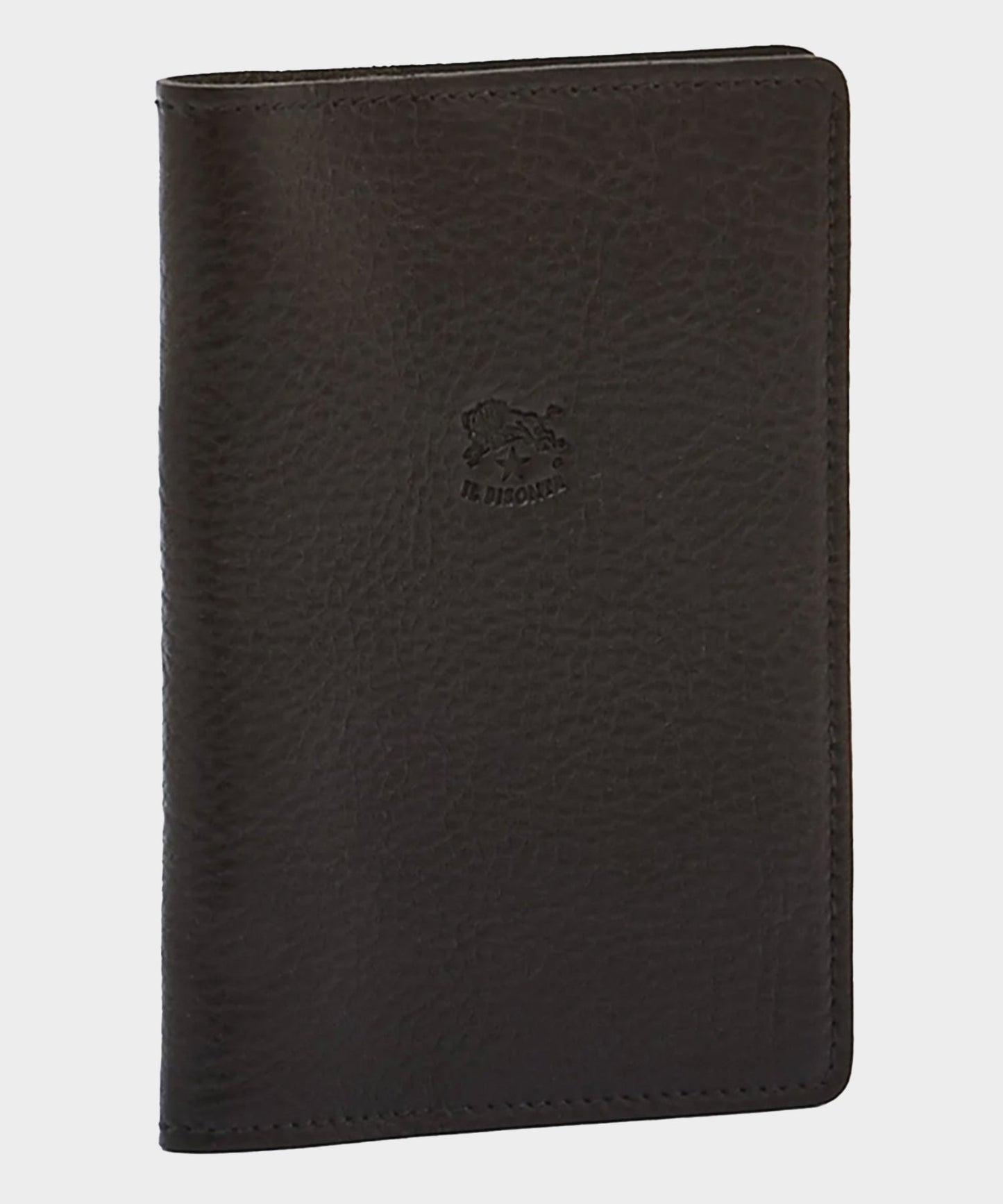 Todd Snyder Il Bisonte Leather Passport Holder in Black Black