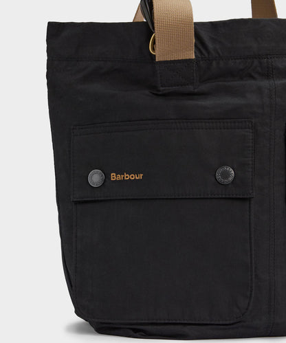 Todd Snyder Barbour Transport Carry-All Tote Bag in Black Black