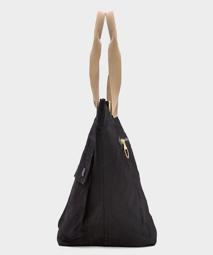 Todd Snyder Barbour Transport Carry-All Tote Bag in Black Black