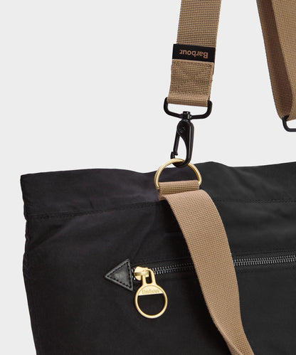 Todd Snyder Barbour Transport Carry-All Tote Bag in Black Black