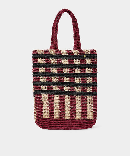 Todd Snyder Guanabana Fique Bag in Red Red