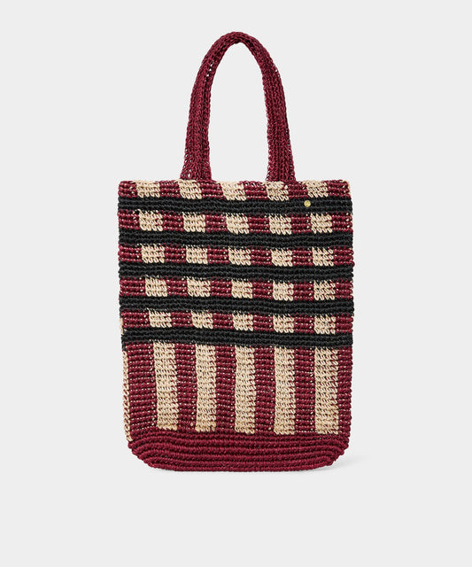 Todd Snyder Guanabana Fique Bag in Red Red