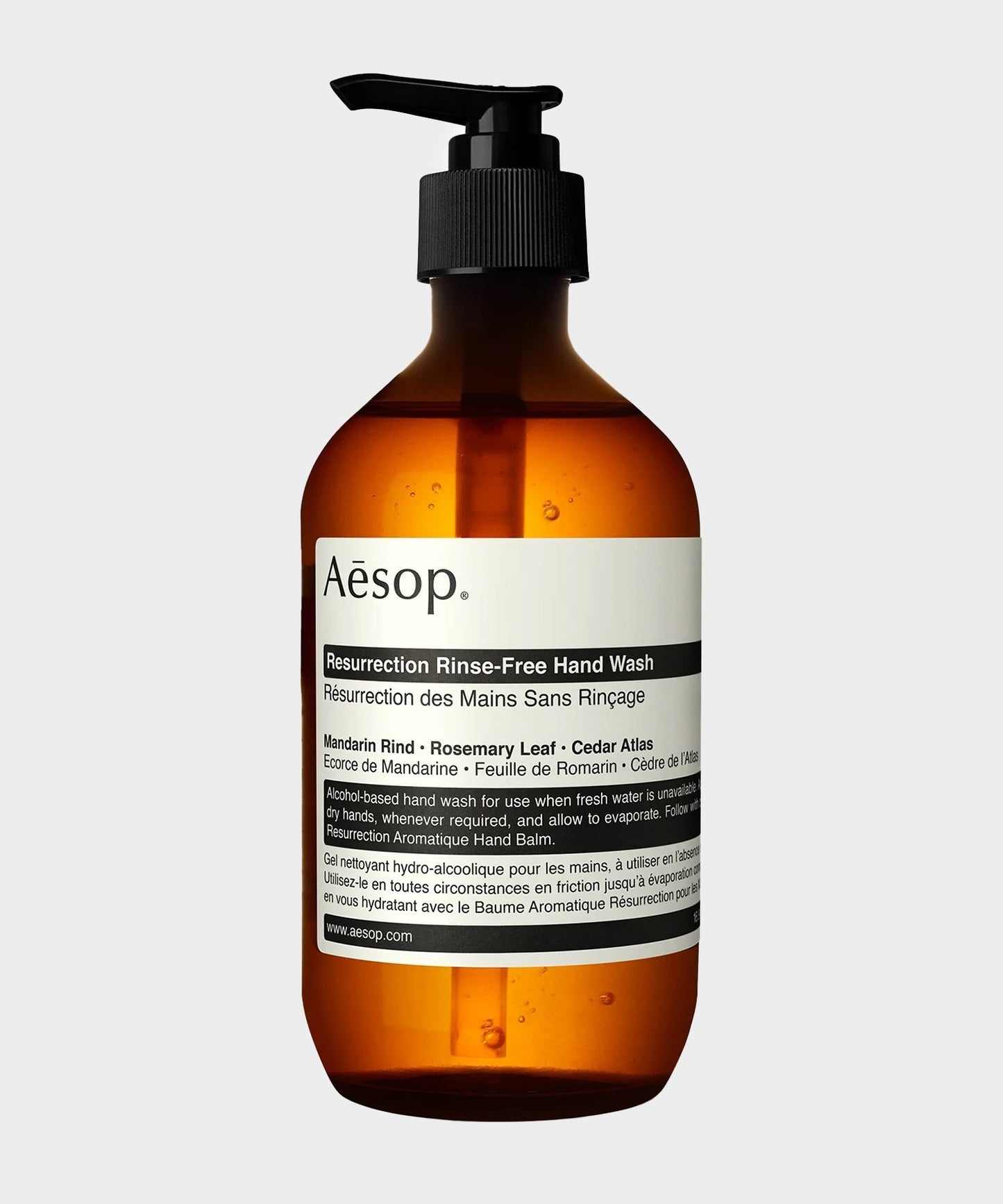 Todd Snyder Aesop Resurrection Rinse-Free Hand Wash 500ml Black
