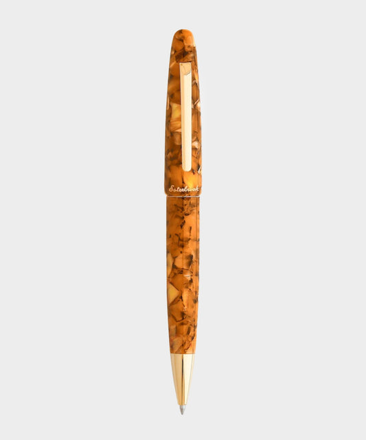 Todd Snyder Esterbrook Estie Ballpoint Pen in Honeycomb + Gold Gold