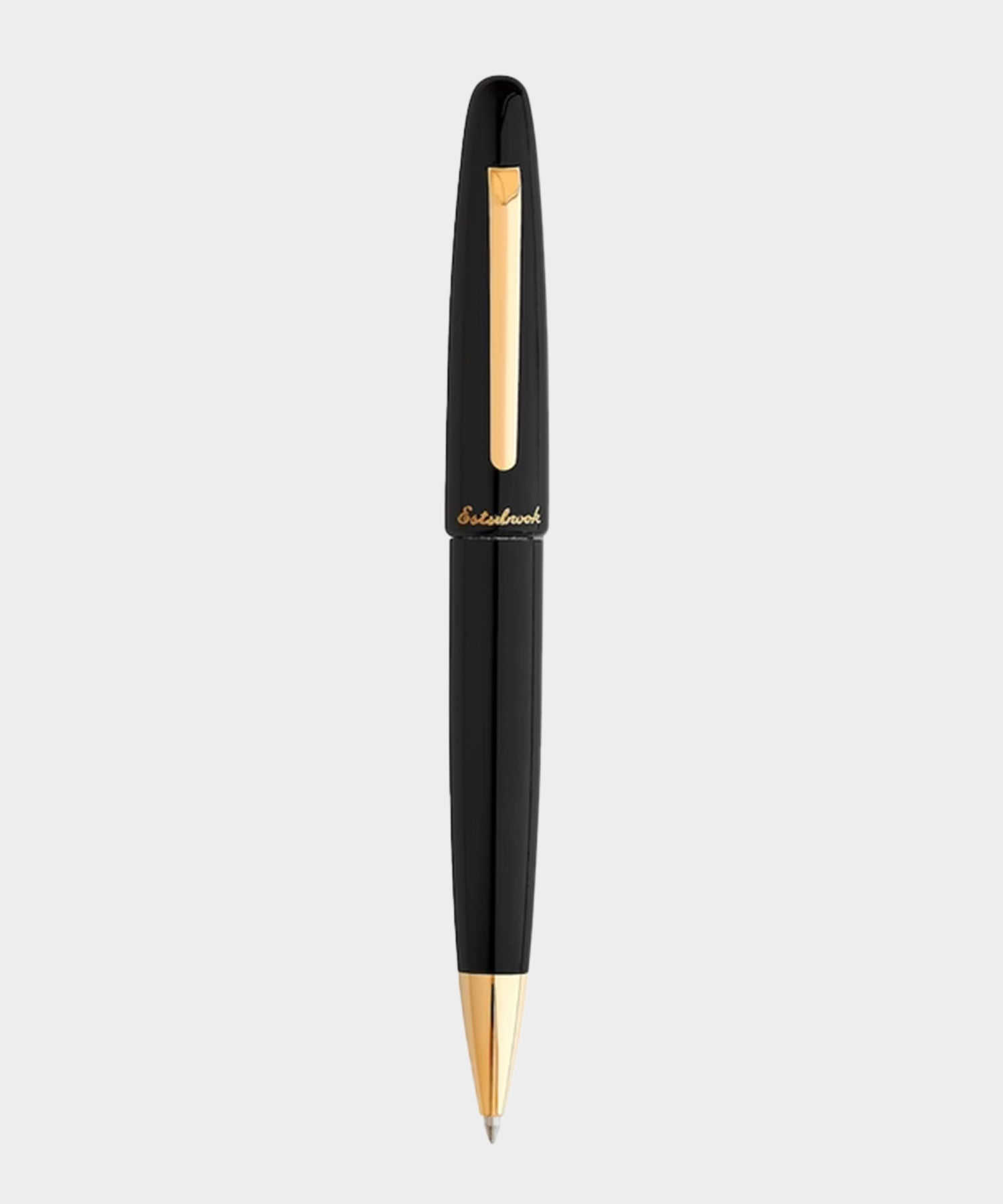 Todd Snyder Esterbrook Ebony Ballpoint Pen in Gold Gold