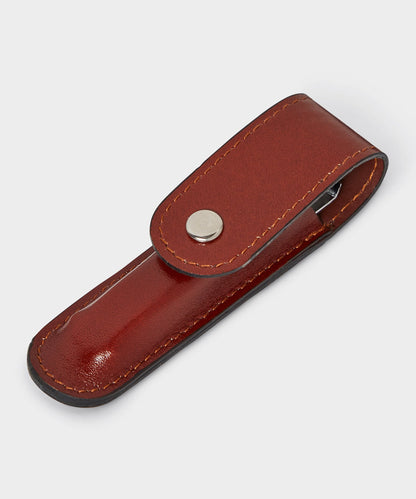 Todd Snyder F. Hammann Leather Nail Kit in Whiskey Whiskey