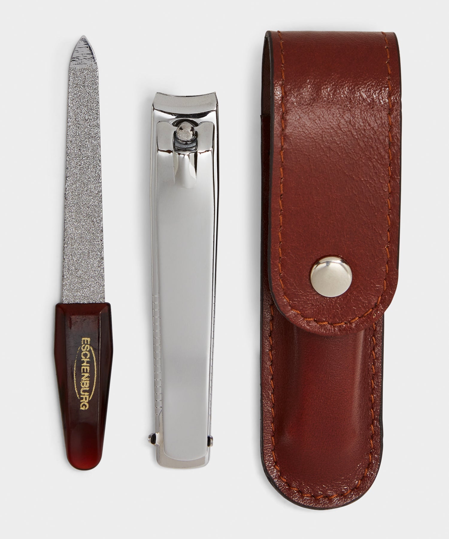 Todd Snyder F. Hammann Leather Nail Kit in Whiskey Whiskey
