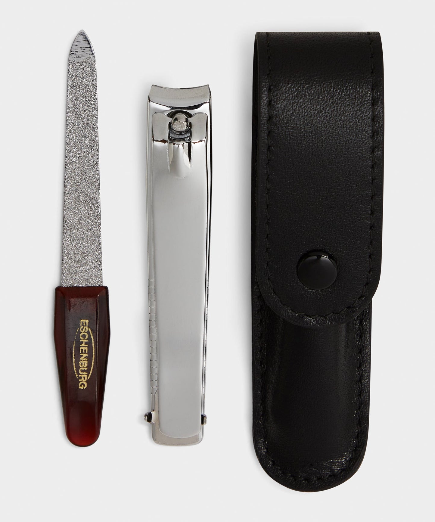 Todd Snyder F. Hammann Leather Nail Kit in Black Black