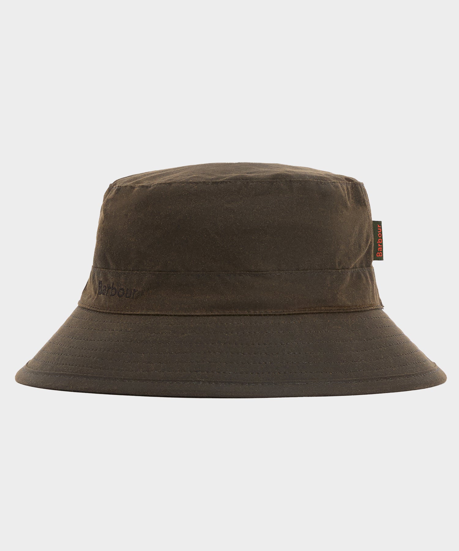 Todd Snyder Barbour Waxed Bucket Hat in Olive Olive