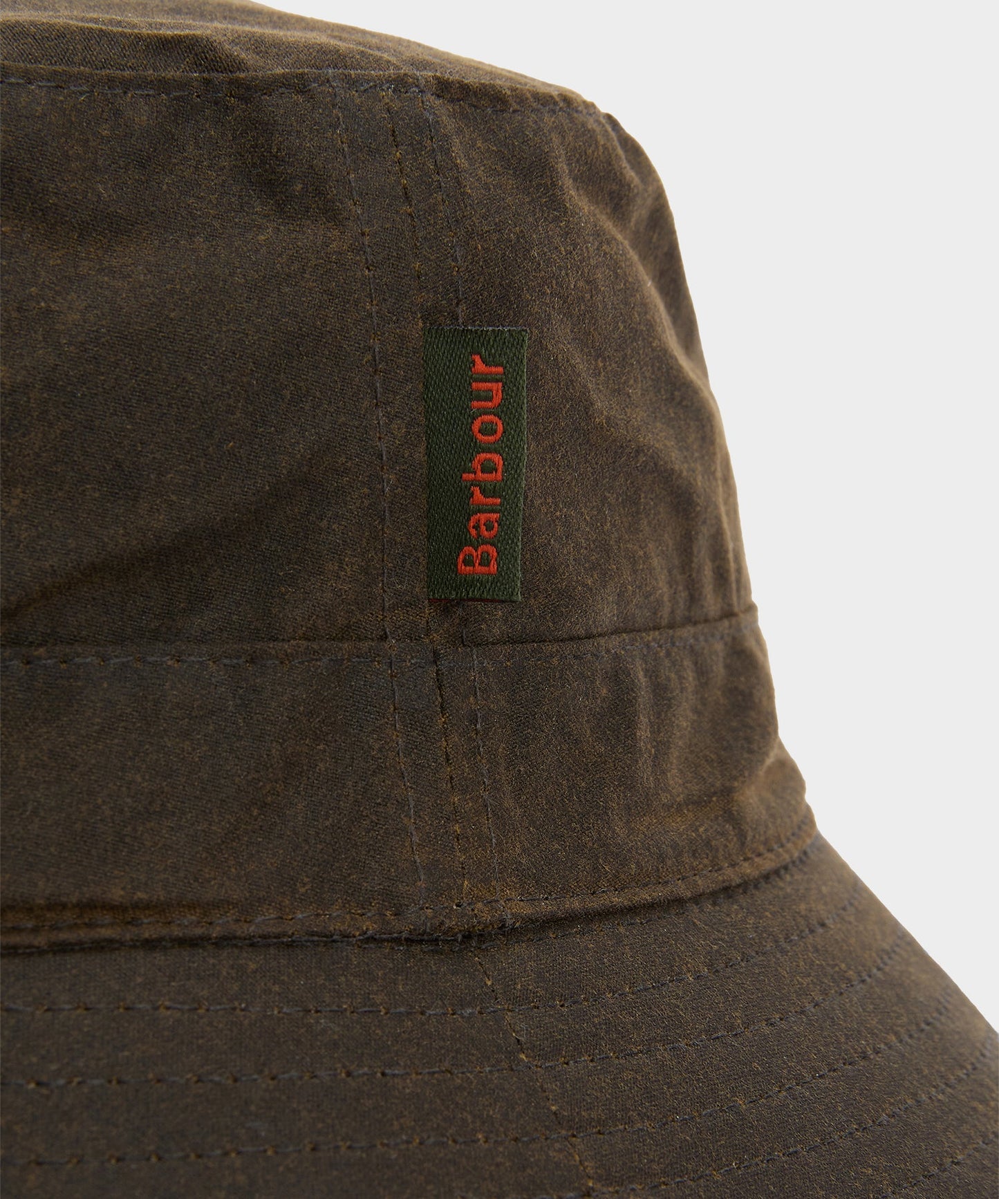 Todd Snyder Barbour Waxed Bucket Hat in Olive Olive
