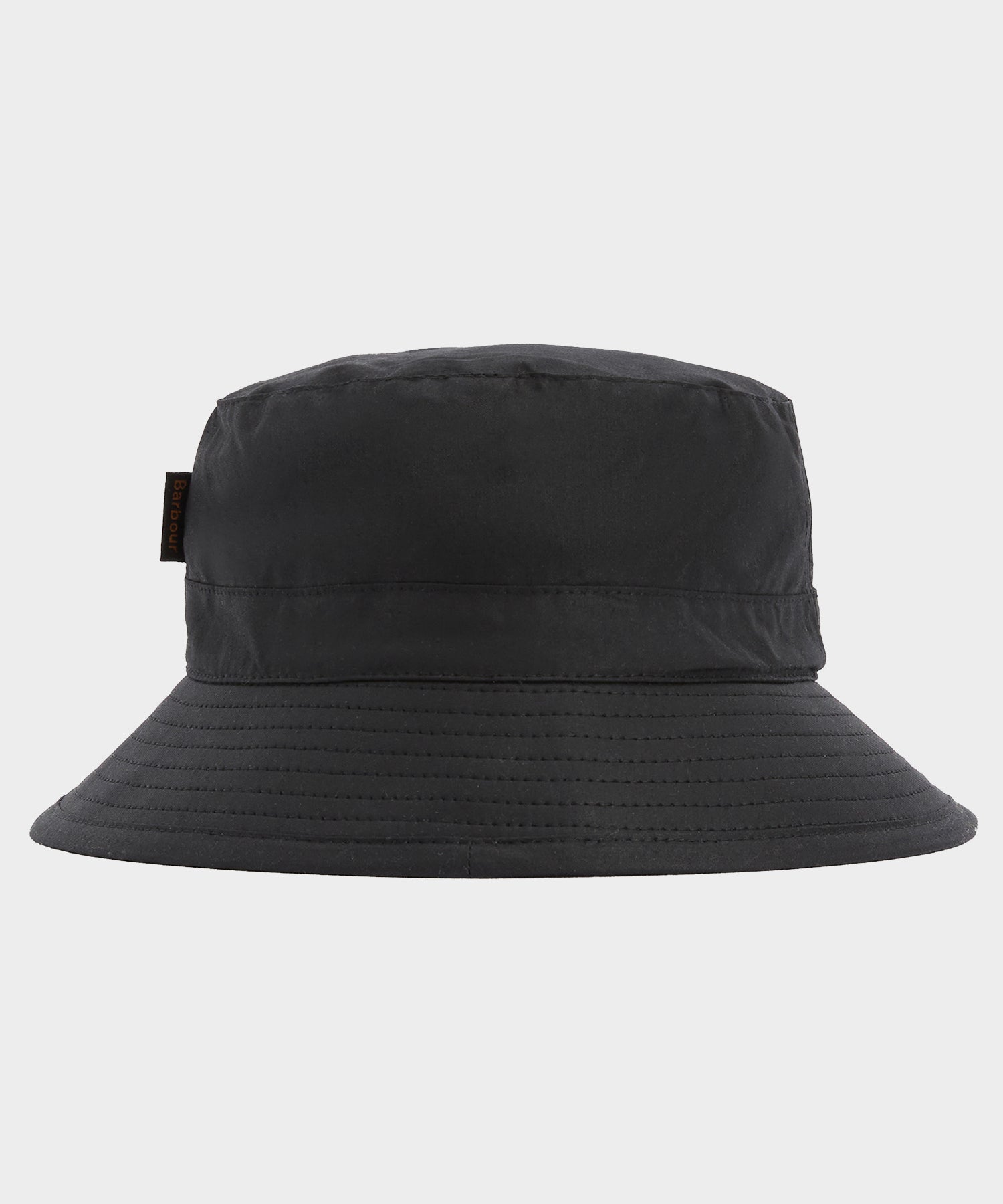 Todd Snyder Barbour Waxed Bucket Hat in Black Black