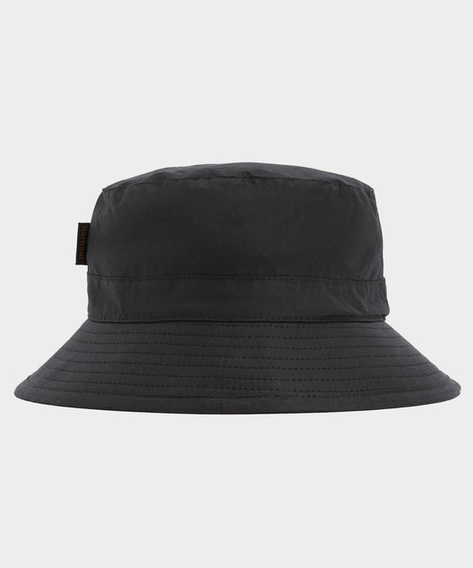 Todd Snyder Barbour Waxed Bucket Hat in Black Black