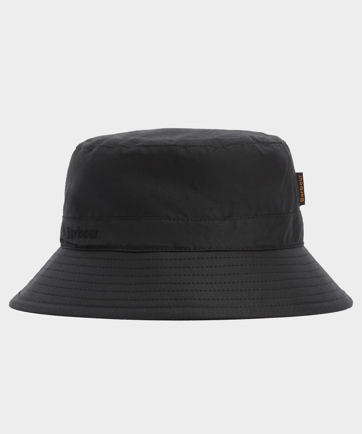 Todd Snyder Barbour Waxed Bucket Hat in Black Black