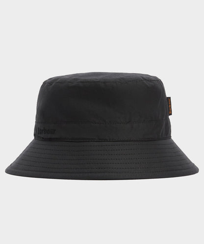Todd Snyder Barbour Waxed Bucket Hat in Black Black