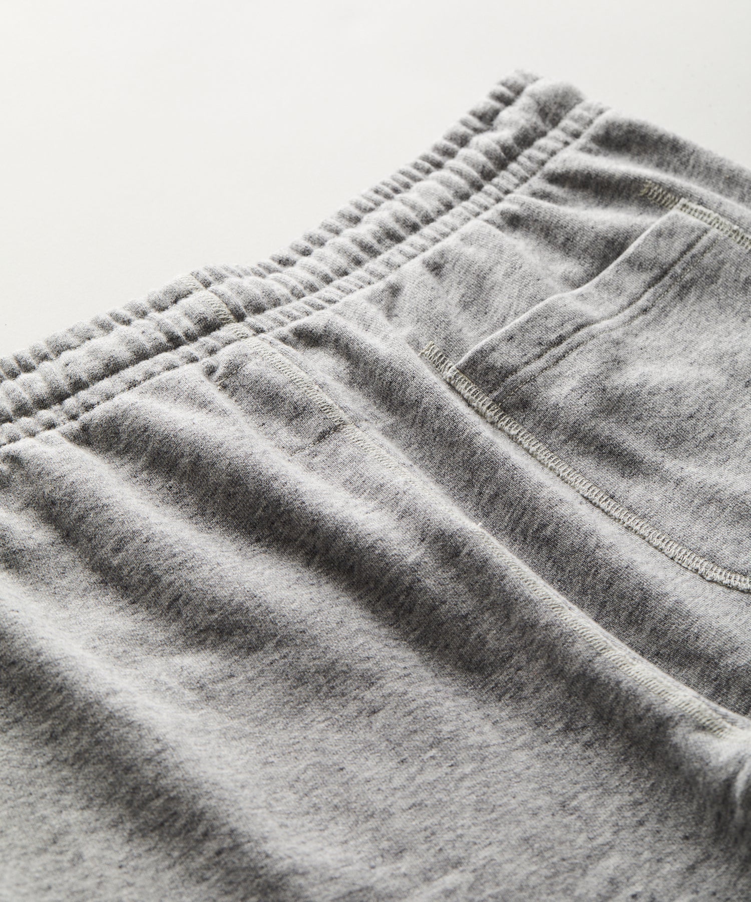 Todd Snyder Champion 7" Midweight Warm Up Sweatshort in Antique Grey Mix Antique Grey Mix