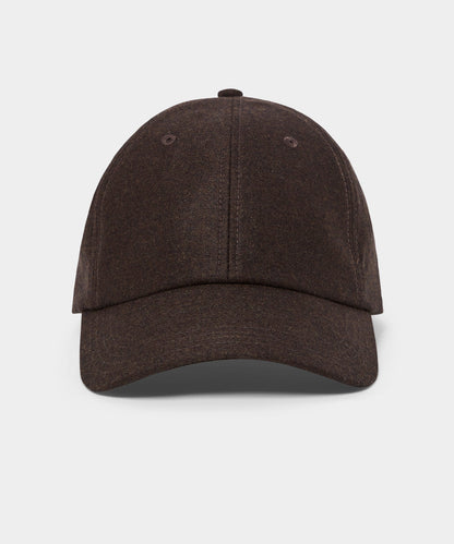 Todd Snyder Flannel Dad Cap in Dark Brown Dark Brown