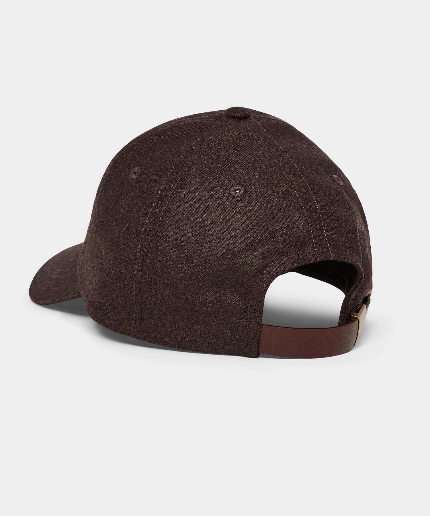 Todd Snyder Flannel Dad Cap in Dark Brown Dark Brown