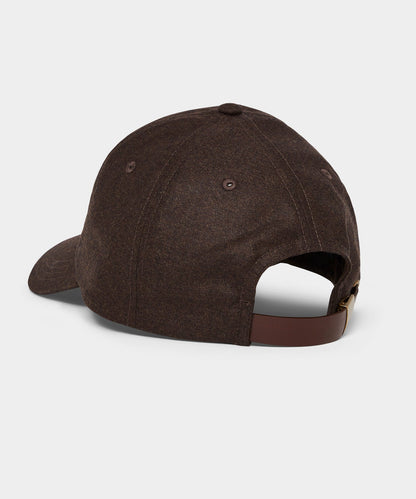 Todd Snyder Flannel Dad Cap in Dark Brown Dark Brown