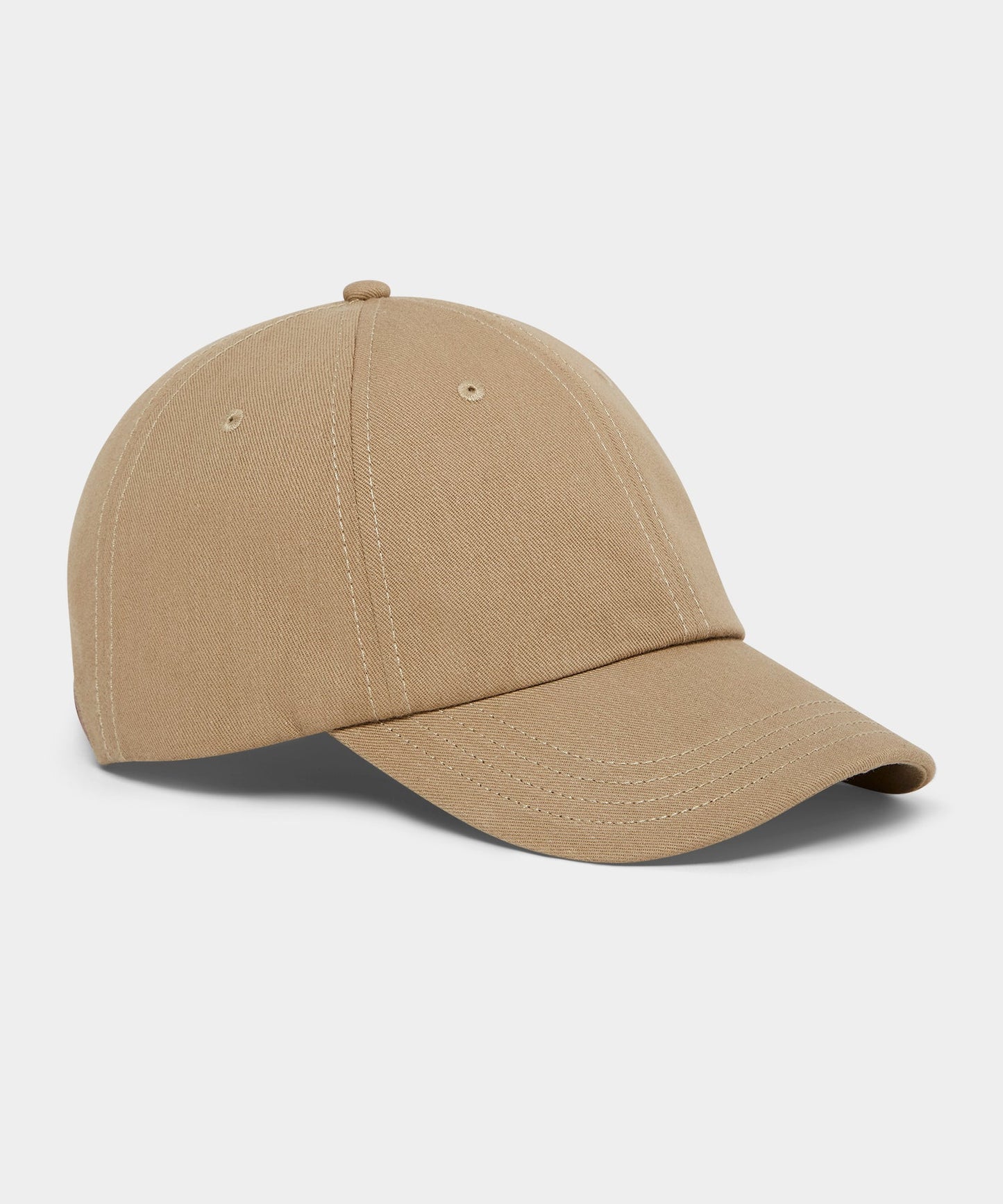 Todd Snyder Selvedge Chino Dad Cap in Khaki Tan
