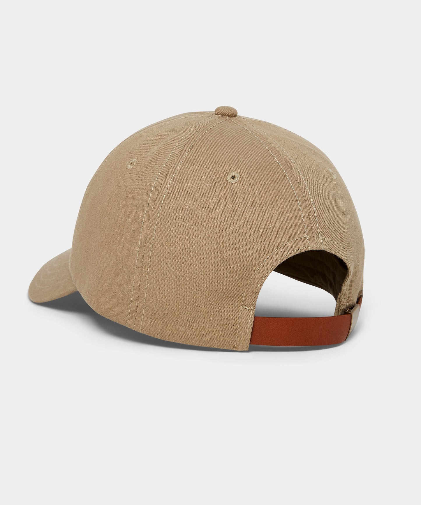 Todd Snyder Selvedge Chino Dad Cap in Khaki Tan