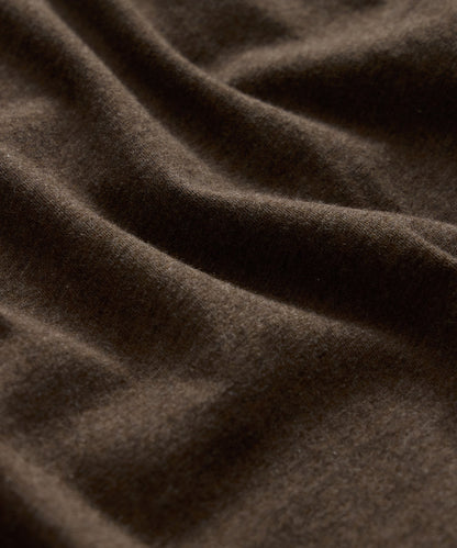 Todd Snyder Premium Jersey Pocket Tee in Brown Heather Brown Heather