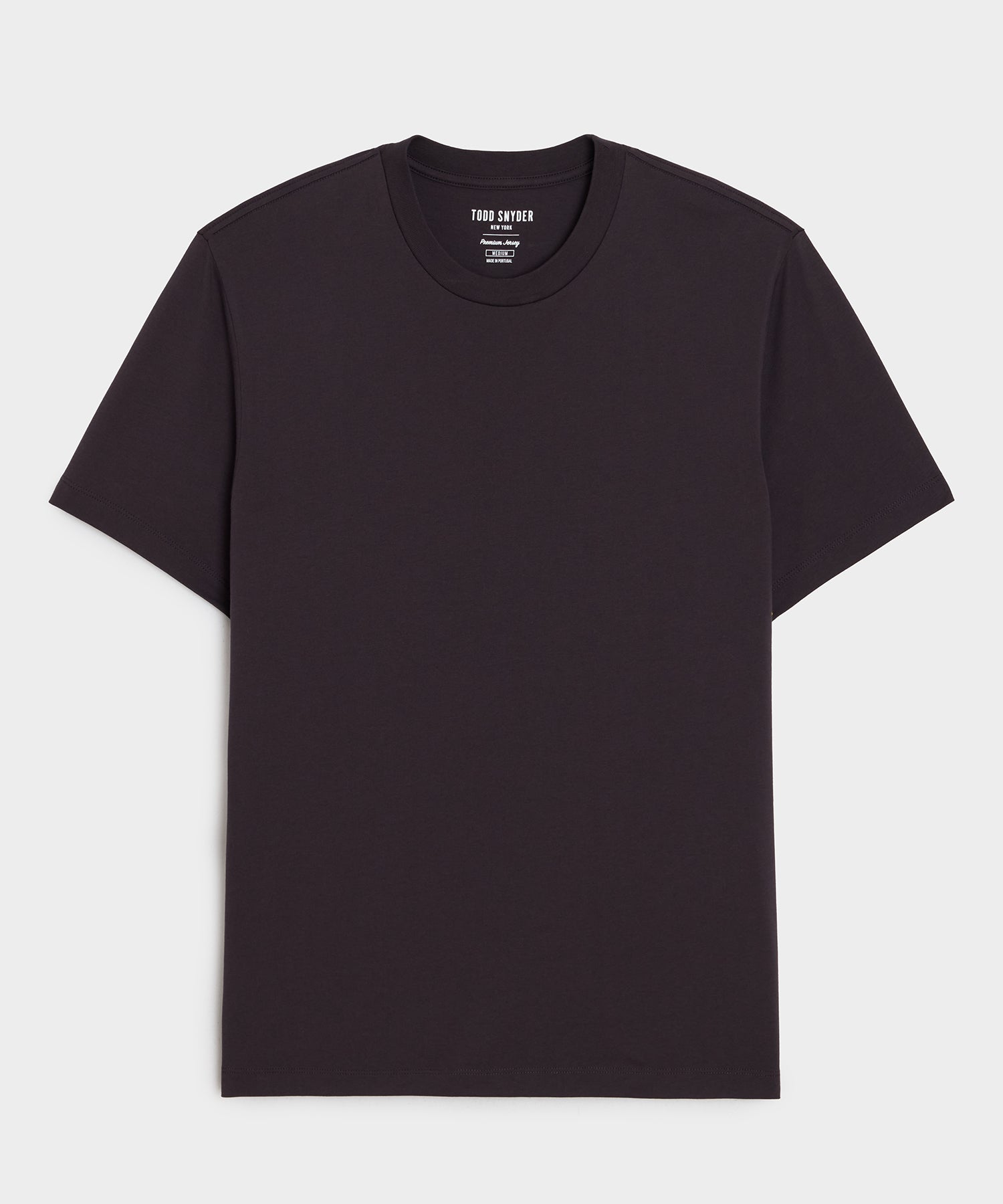 Todd Snyder Premium Jersey Tee in Plum Royal Plum Royal