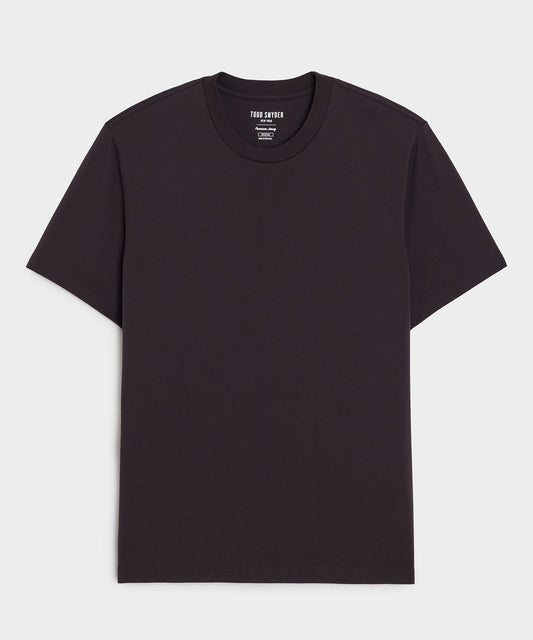 Todd Snyder Premium Jersey Tee in Plum Royal Plum Royal