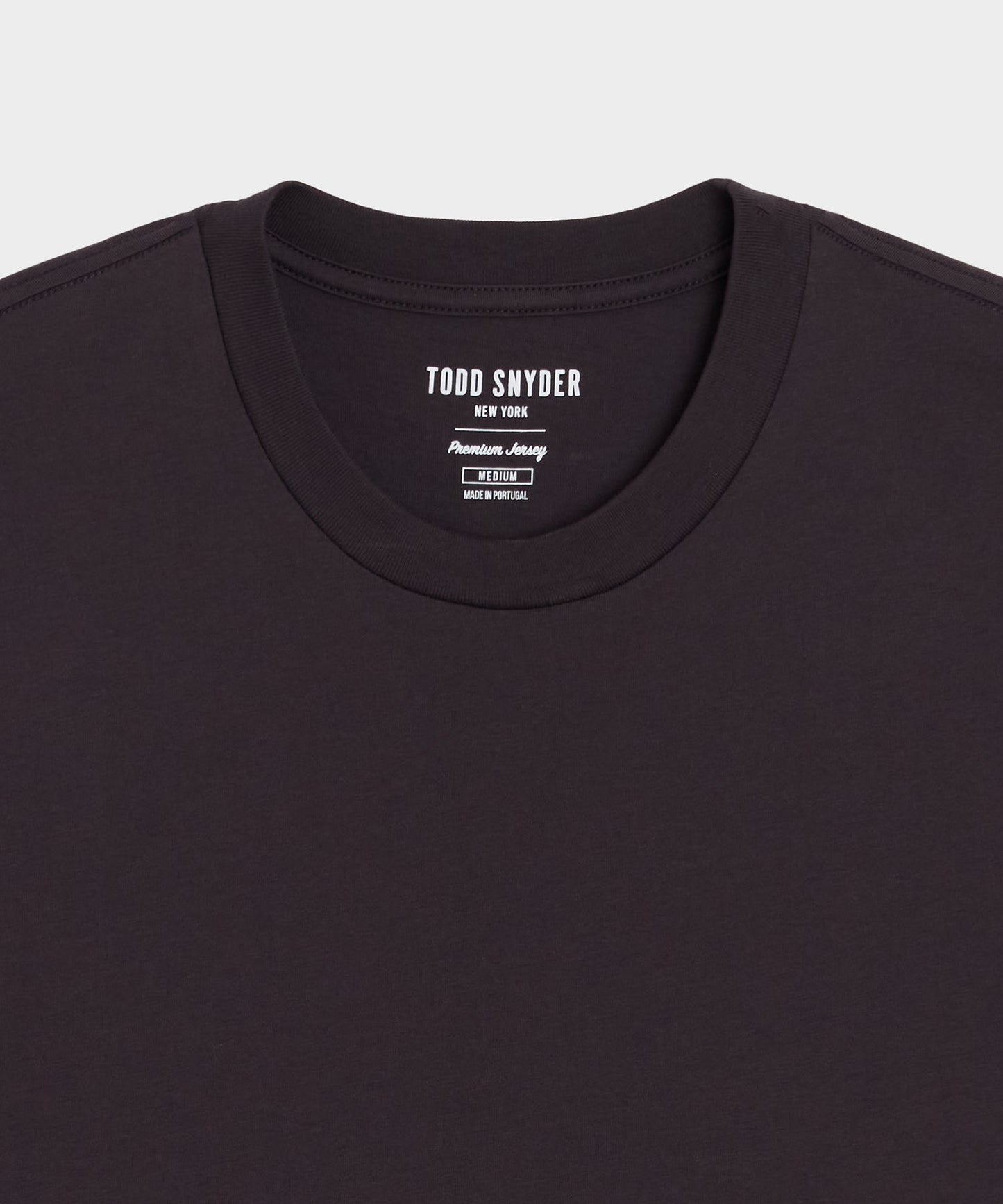Todd Snyder Premium Jersey Tee in Plum Royal Plum Royal