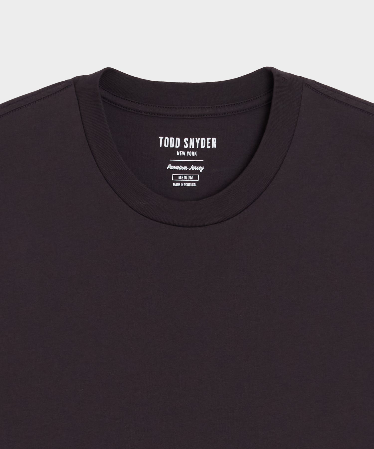 Todd Snyder Premium Jersey Tee in Plum Royal Plum Royal