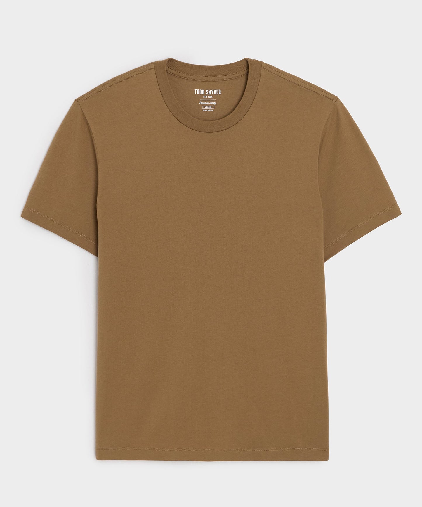 Todd Snyder Premium Jersey Tee in Vintage Brown Vintage Brown