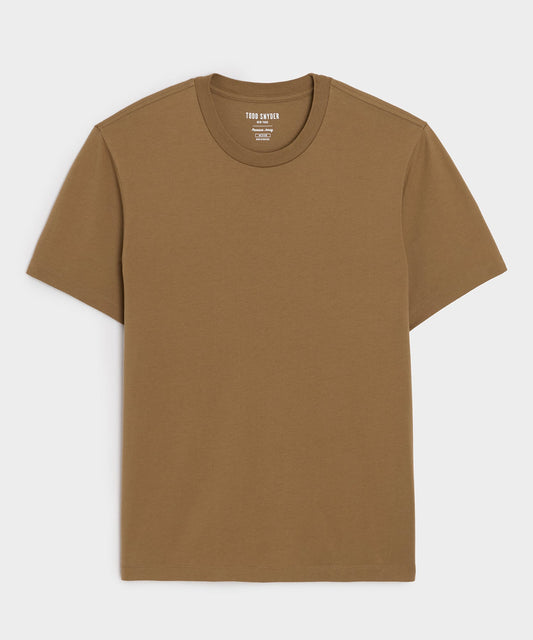 Todd Snyder Premium Jersey Tee in Vintage Brown Vintage Brown