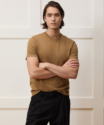 Todd Snyder Premium Jersey Tee in Vintage Brown Vintage Brown